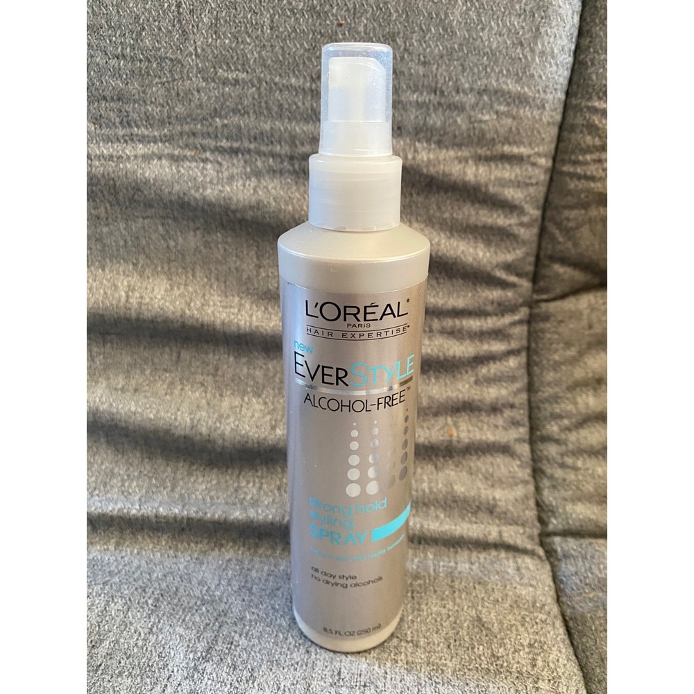 L'Oreal Paris EverStyle Alcohol-Free Strong Hold Styling Spray 8.5 fl oz Vegan - Picture 1 of 2
